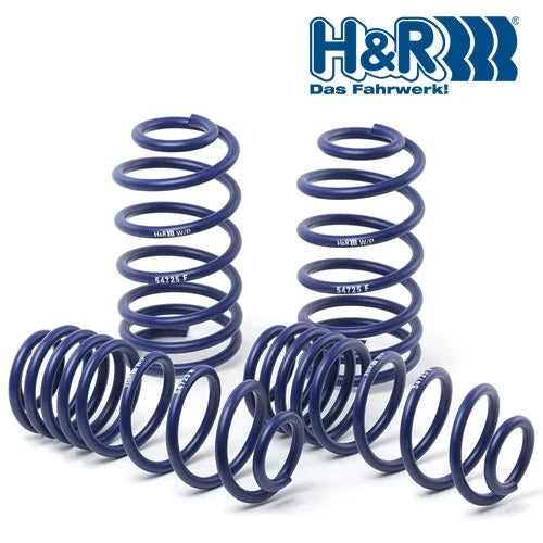 H&R Sport Lowering Springs Kit for BMW 1 Series F20/F21 - M135i M140i - 25mm Front & Rear Drop - Sport/Coil/Drop Springs Suspension Upgrade - TUV Approved, Made in Germany - Fits 114i-125i, 116d-125d
