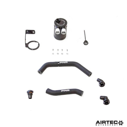 AIRTEC Motorsport B58 Oil Catch Can Kit for BMW M140i & M240i (F20 F21 F22 F23) - PCV Breather Oil Separator, Bolt-On Fit