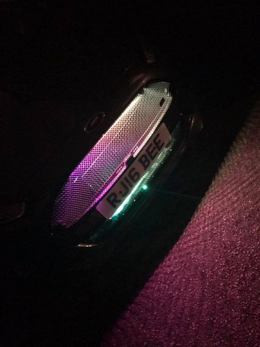CEUK Chaser Grille LED Light Kit – RGB Bluetooth-Controlled Multi-Colour Strips