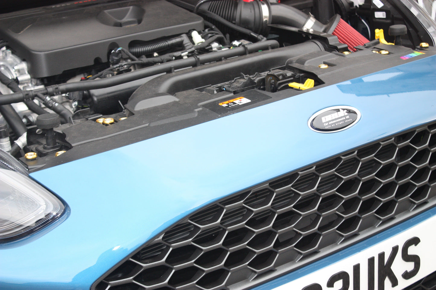 Fiesta MK8 & MK8.5 Engine Bay Dress-Up Kit | Anodized Washers & Stainless Screws | CEUK