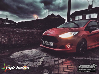 RGB Halo Fog Light Rings – 70mm/60mm App Controlled | CEUK