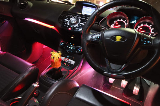 Chaser Edition Bluetooth Glove Box & Footwell Strip Kit – MK7 / MK7.5 Fiesta | 200+ RGB Modes | CEUK