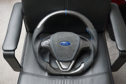 Ford Fiesta Carbon Fibre Custom Steering Wheel (MK7 / MK7.5 - 2009 to 2017)