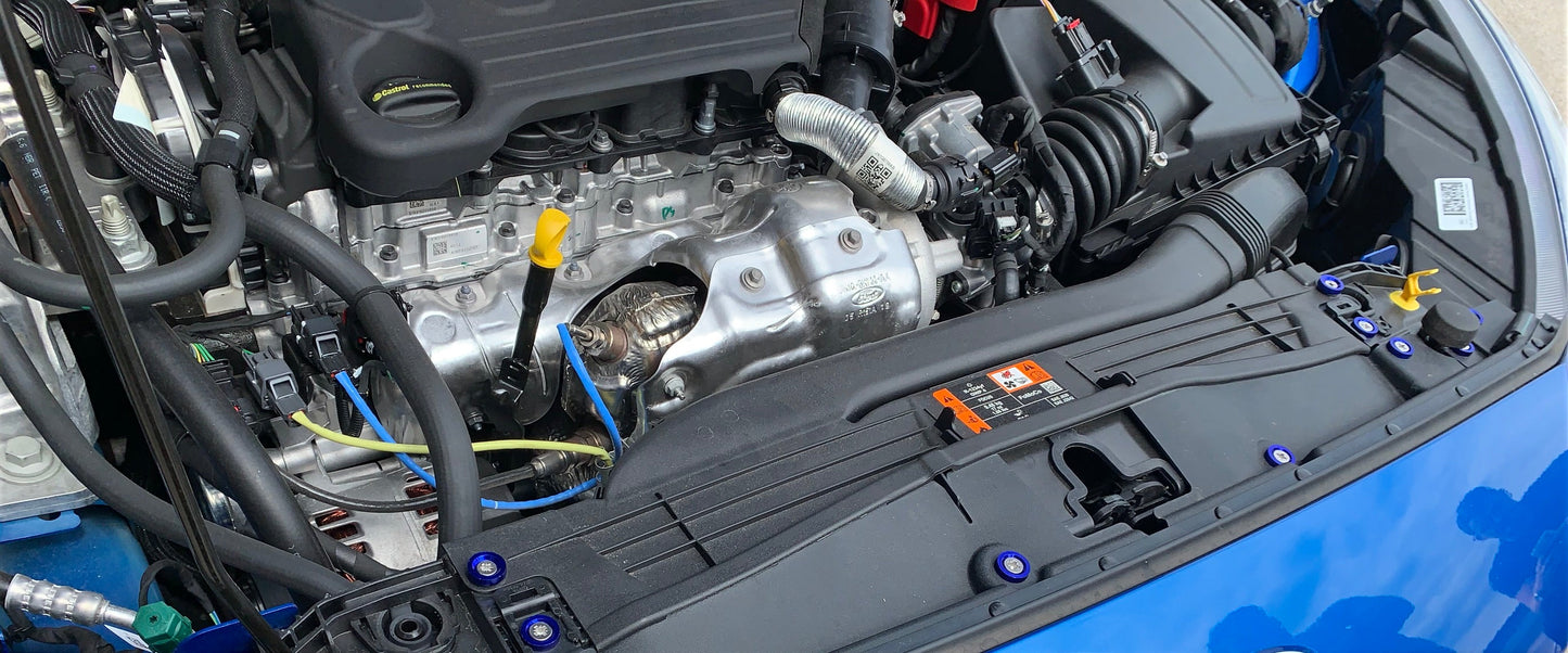 Engine Bay Dress-Up Kit for MK4 Ford Focus | Anodized Washers & Stainless Screws by CEUK