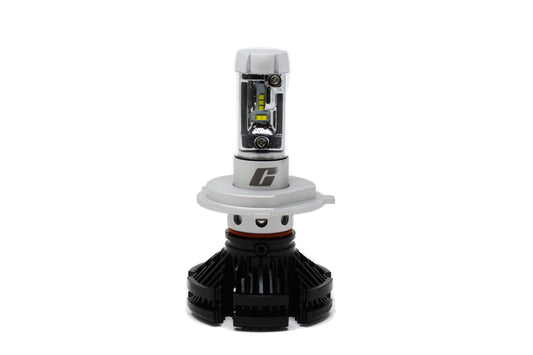 #Enhanced H4 LED Headlight Bulb Kit – 6000K with DIY Tint Film | 12,000 Lumens | Dip & Main Beam (472 | P43t)