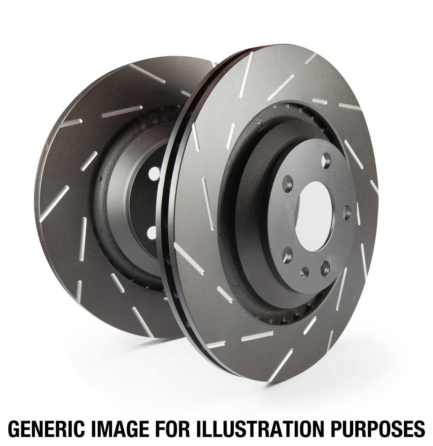 EBC BMW F30 F31 F32 F33 USR Rear Slotted Discs (Pair) - ATE Caliper (Inc. 328i, 330i, 420i & 428i)
