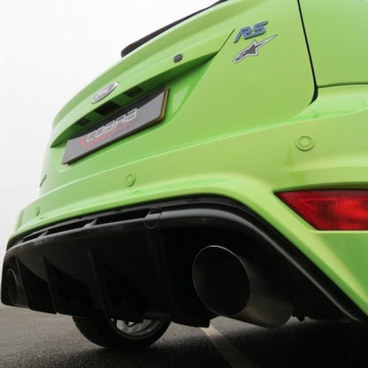 Ford Focus RS Mk2 2.5T Cat-Back/Catback Exhaust System | 3in (76.2mm) After-Cat Centre & Back Box | Resonated or Non-Resonated | Direct Fit to OE Catalyst | Performance Rear Section Upgrade 2009-2011