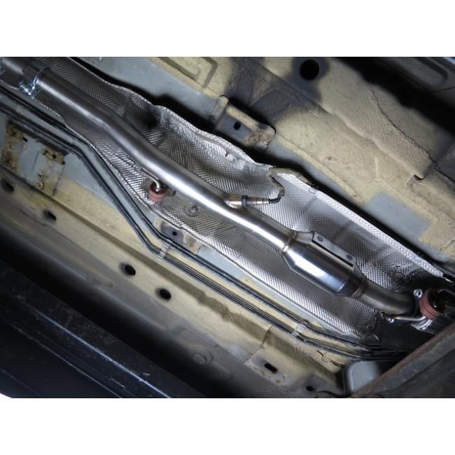 Ford Fiesta Mk6 ST150/ST 150 2.0 Duratec Front Pipe/Downpipe by Cobra Sport - High Flow Sports Cat or De-Cat/Decat Cat Delete - 57.1mm (2.25") Performance Exhaust Front Section 2005-2008
