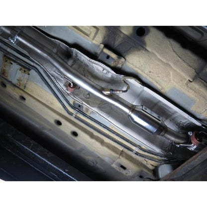 Ford Fiesta Mk6 ST150/ST 150 2.0 Duratec Front Pipe/Downpipe by Cobra Sport - High Flow Sports Cat or De-Cat/Decat Cat Delete - 57.1mm (2.25") Performance Exhaust Front Section 2005-2008