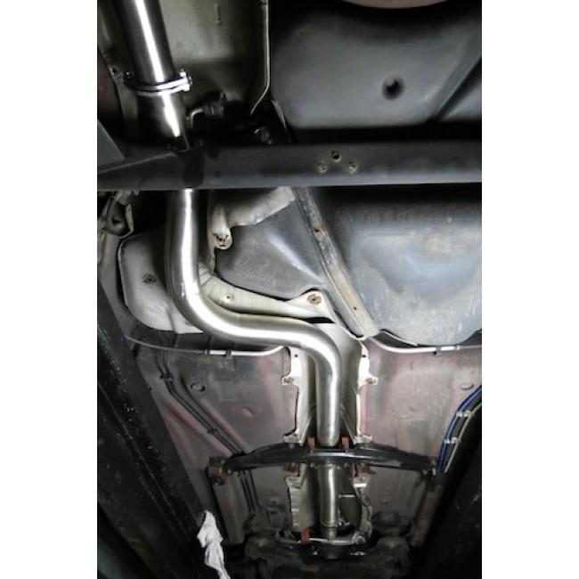 VW Golf GTI MK4 1.8T 20V (1J) 1998-2004 Cobra Sport Stainless Cat Back Exhaust System - 2.5in/63.5mm - Resonated or Non-Resonated - Golf IV/4 1.8 Turbo Sports Exhaust, Back Box & Centre Section Upgrade
