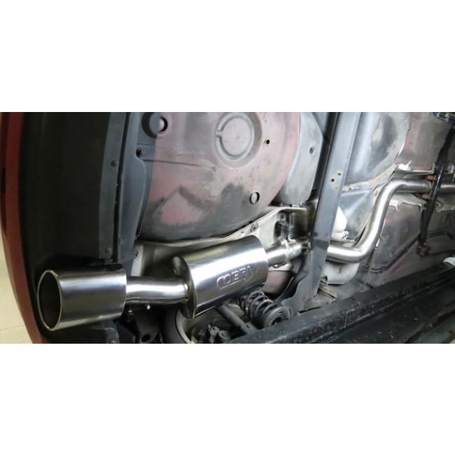 VW Golf GTI MK4 1.8T 20V (1J) 1998-2004 Cobra Sport Stainless Cat Back Exhaust System - 2.5in/63.5mm - Resonated or Non-Resonated - Golf IV/4 1.8 Turbo Sports Exhaust, Back Box & Centre Section Upgrade