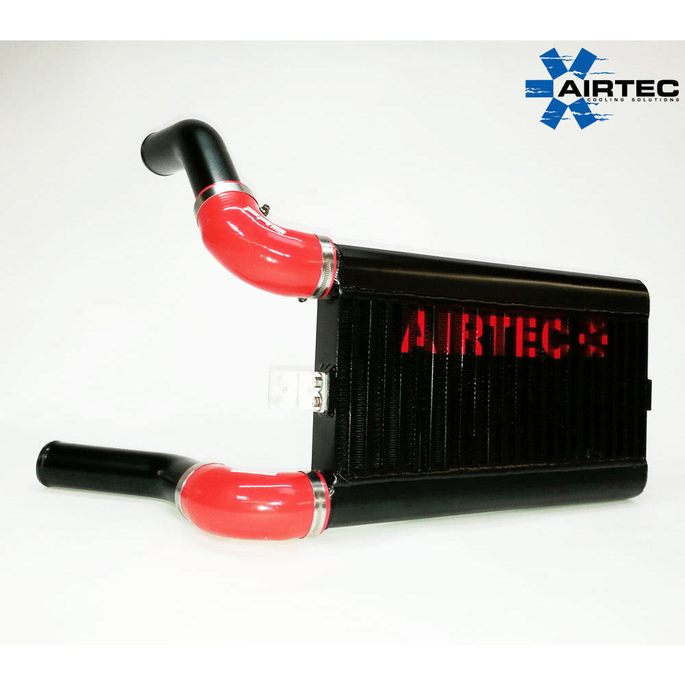 AIRTEC Stage 1 Front Mount Intercooler (FMIC) for Ford Fiesta Mk7 1.0 EcoBoost  Direct-Fit 50mm Core Upgrade, No-Cut Bolt-On, Pro-Series Black or Silver