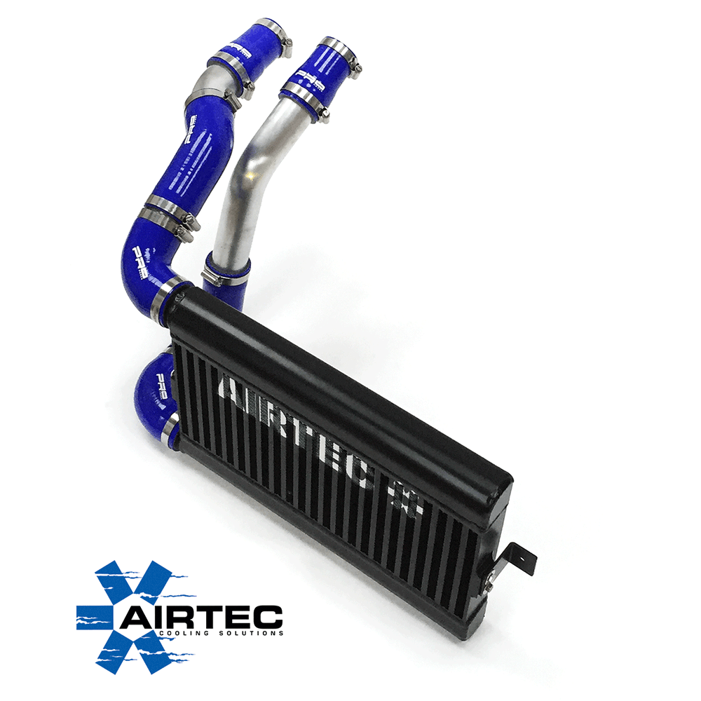 AIRTEC Motorsport Pro-Series 50mm Front Mount Intercooler FMIC Upgrade Kit for Ford Fiesta Mk7/Mk7.5 1.6 TDCi Duratorq Diesel (2008-2017) - Uprated Charge Air Cooler/Performance Turbo Cooler, Single-Pass Vertical Core - Pre-Facelift & Facelift