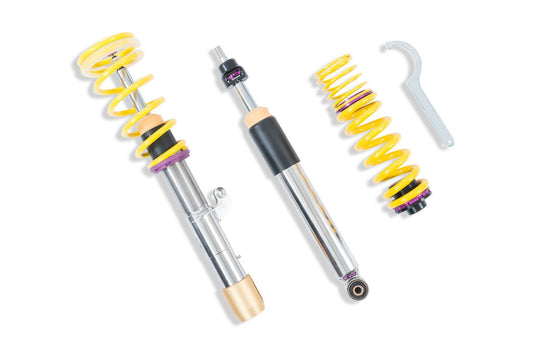 KW Variant 3 (V3) Inox-Line Coilover Kit for BMW M2 F87 & M2 Competition  Height, Rebound & Compression Adjustable Stainless Steel Coilovers  Fast Road & Track