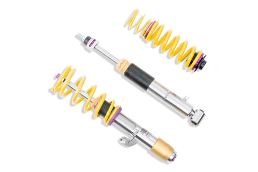 KW V3 inox-line Stainless Steel Coilovers with EDC Deactivation  BMW F80 M3 | F82 M4 | Height, Rebound & Compression Adjustable Suspension Kit