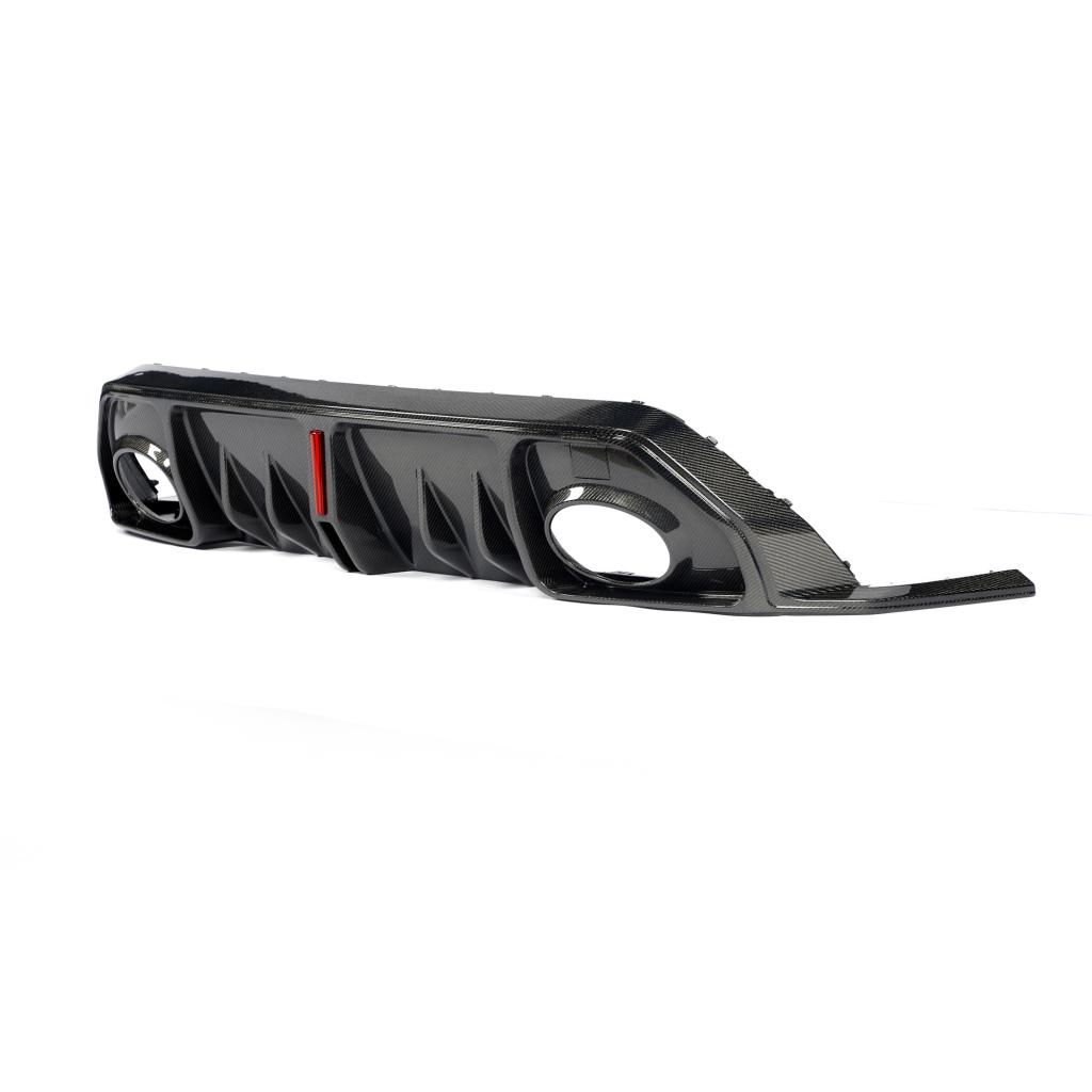 Audi RS3 8Y.5 Facelift Carbon Fibre Rear Diffuser With LED