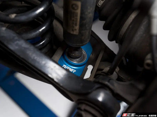 Turner Motorsport Lower Rear Shock/Strut Mounts – Spherical Bearing Monoball Pillowball – Pair – BMW 3 Series E90/E91/E92/E93 & 1 Series E82/E88 (Non-M, Stud-Style) – Rear Damper Bush Upgrade 128i 135i 325i 328i 330i 335i 335d