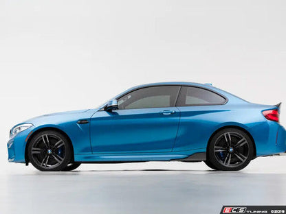 Turner Motorsport Carbon Fibre/Carbon Fiber High Kick Ducktail Boot/Trunk Lip Spoiler for BMW F22 2 Series Coupe 228i 230i M235i M240i & F87 M2/M2 Competition - Gloss 2x2 Twill Pre-Preg Rear Decklid Wing OEM+