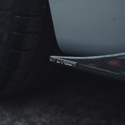 BMW M2 F87 Carbon Fibre Side Skirts MT Style - Fits 2016-2021 M2 & M2 Competition (M2C) | Side Splitters / Side Skirt Extensions / Rocker Panel Blades | CT Carbon Aero Kit Upgrade