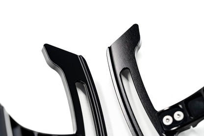 MAED Magnetic Paddle Shifters for Porsche 911 991.2 (PDK) - CNC Billet Aluminium, Anodised - Direct Replacement Shift Paddles - Fits 991.1 GT3/GT3 RS/GT2 RS, 991.2 Carrera/Targa/GTS, 718 Cayman/Boxster/GT4/Spyder 982, Cayenne 958.2, Macan 95B.1
