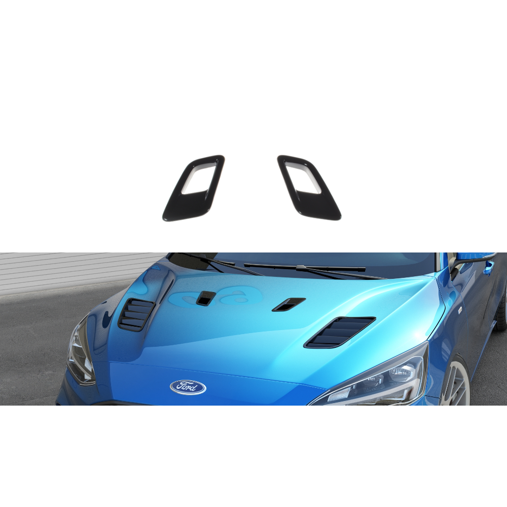 Maxton Design - Ford Focus MK4 ST-Line Bonnet vents (smaller ones)