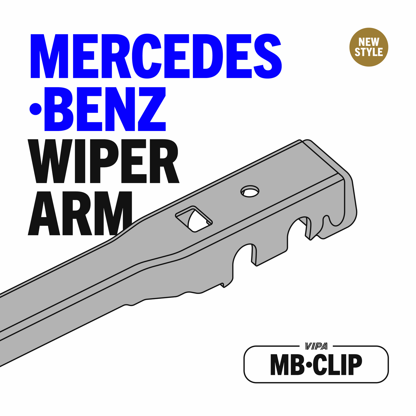 MERCEDES-BENZ GLA-CLASS SUV Dec 2020 Onwards Wiper Blade Set - Easy Fit Video Tutorial