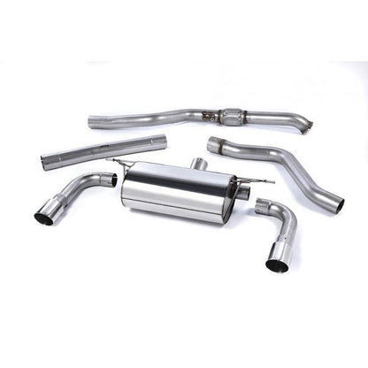 Milltek Sport Cat-Back/Catback Exhaust for BMW 2 Series F22 M235i/235i Coupe 3.0 N55 Turbo (2014+) RWD – 3in (76mm) T304 Stainless, UK-Made Performance System – Rear Section/Back Box Upgrade – Road & Race – Excludes xDrive