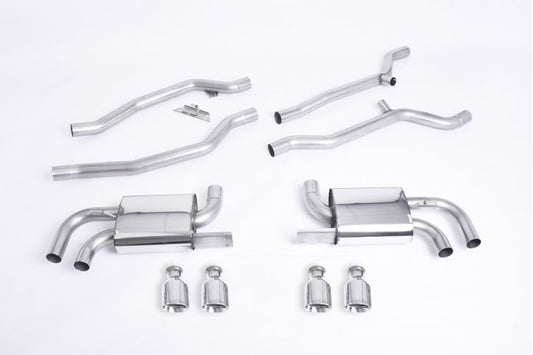 Milltek Sport Cat-Back Exhaust System for Porsche Cayenne 958 Turbo 4.8
