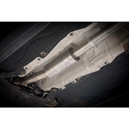 Mini Cooper S F56 (2014-2021) / JCW Mk3 3" Cat Back (Catback) Stainless Exhaust - Cobra Sport Performance Rear System, Resonated or Non-Resonated/Resonator Delete, 3.5" Black/Carbon Tips, T304 TIG Welded, Mandrel Bent, UK Made