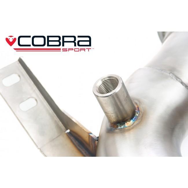 MINI Cooper JCW GP3 Mk3 F56 3" Downpipe - Cobra Sport UK Made 200 Cell Sports Cat or Decat (De-Cat) Turbo Front Pipe | High Flow Stainless TIG Welded Performance Exhaust | Stage 2 Turbo-Back Upgrade