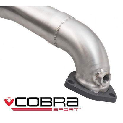 Cobra Sport MINI Mk2 R56/R57 Cooper S / JCW / GP2 Turbo Downpipe / Front Pipe – Sports Cat or De-Cat (Catless) 63.5mm (2.5") – High-Flow Catalyst, Cat Bypass, Turbo Outlet Pipe Performance Exhaust Upgrade (N14/N18)