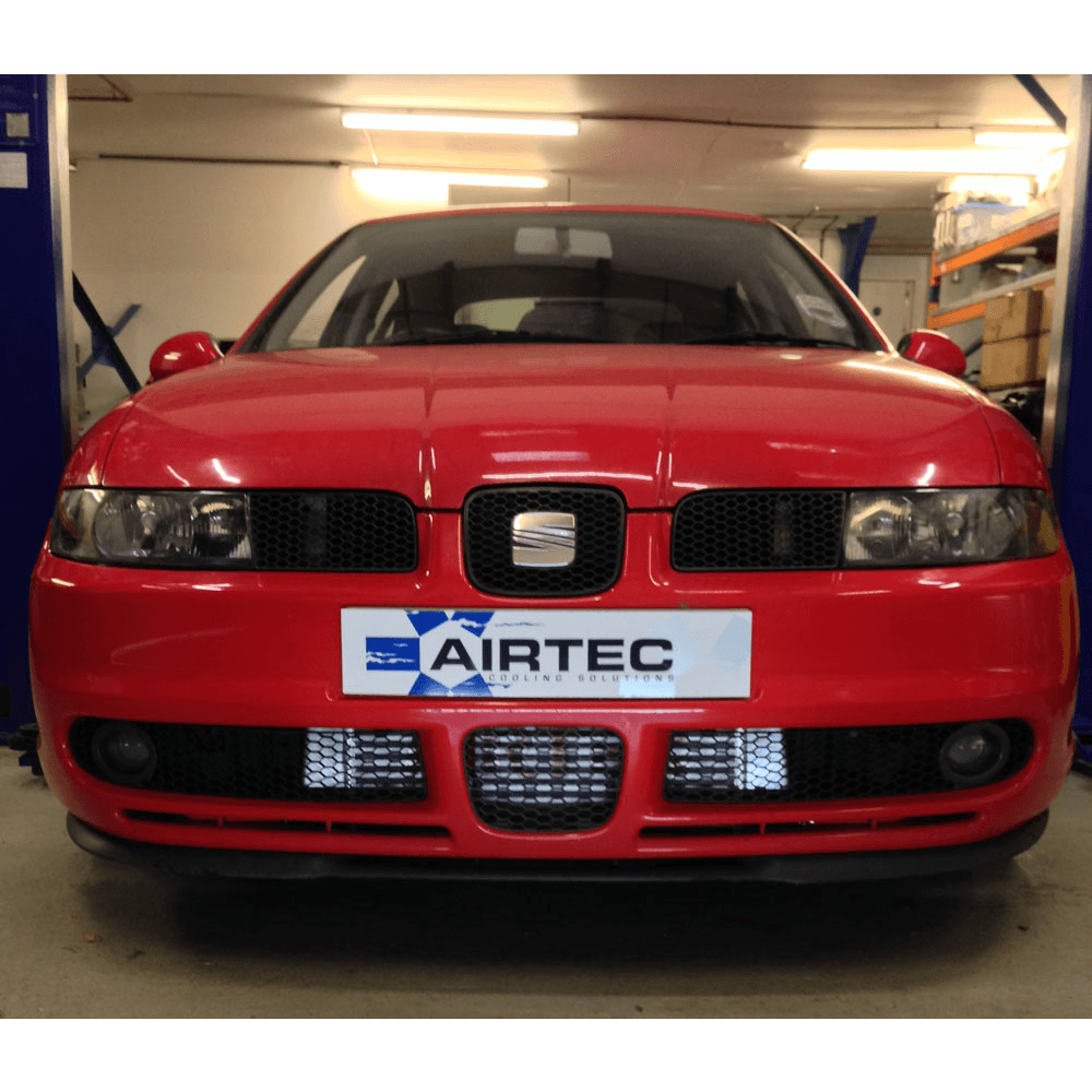 AIRTEC Motorsport Front Mount Intercooler FMIC / Charge Air Cooler Kit for Seat Leon Mk1 1M 1.9 TDI PD150 ARL - 60mm Core, Hard Pipe Kit & EGR Delete - Black - PD150 Diesel Intercooler Upgrade - VAG 1.9 PD
