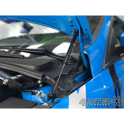 AIRTEC Motorsport Bonnet Struts / Hood Struts for Ford Focus Mk3 2012-2018 - Gas Strut Damper Kit - Hood Lift, Prop Rod Delete - Fits Pre-Facelift & Facelift, ST, ST250 & RS - Hydraulic Bonnet Stay Replacement