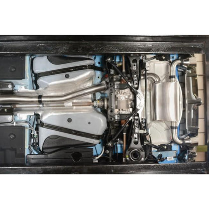 Ford Focus RS Mk3 2.3 EcoBoost (2016-2018) Turbo-Back / Cat-Back Exhaust System – 3" 76mm T304 Stainless Steel, Valved or Non-Valved, Resonated or Non-Resonated, Sports Cat or De