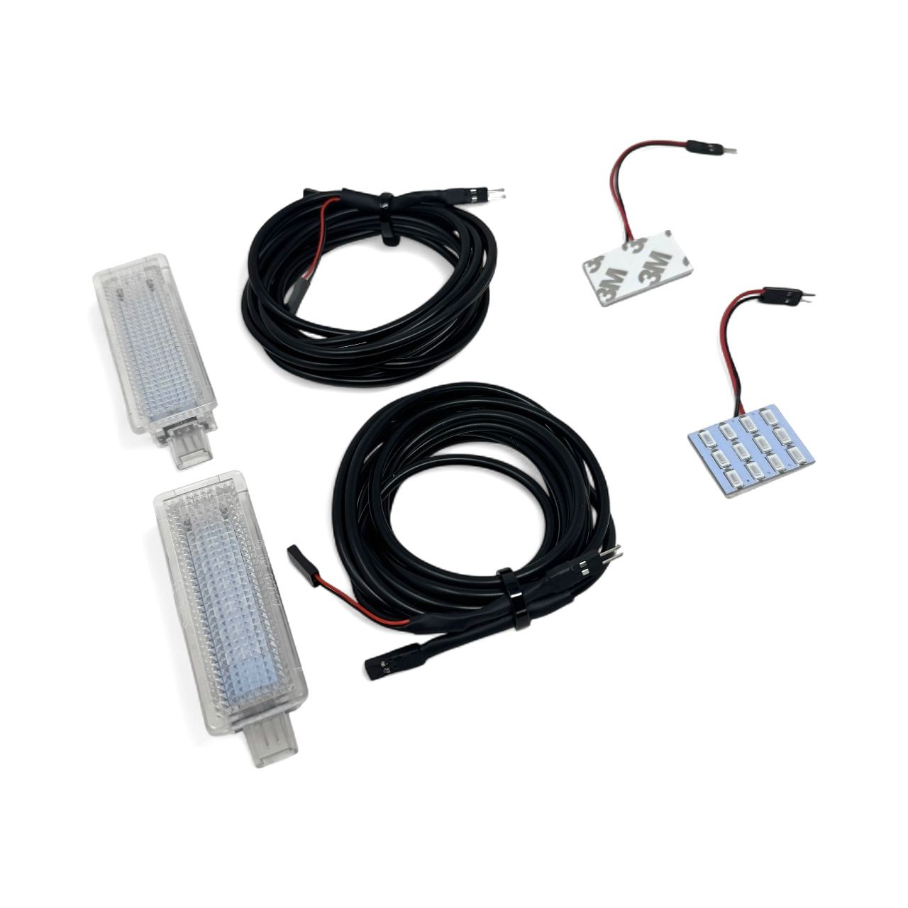 Ford Focus MK3 / MK3.5 - Front & Rear Footwell LED Lighting Kit | CEUK Enhanced Interior Upgrade (OEM Style Unit)