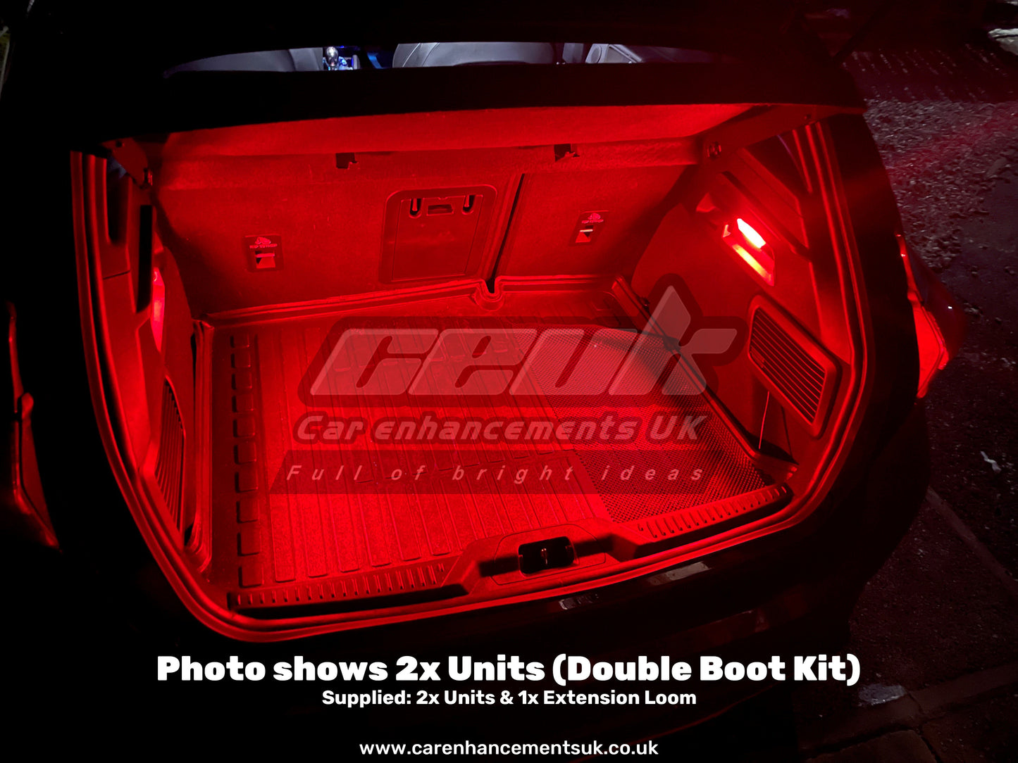 Enhanced Edition Double Boot Light Kit - Full Replacement LED Boot Unit - MK4 / MK4.5 Focus