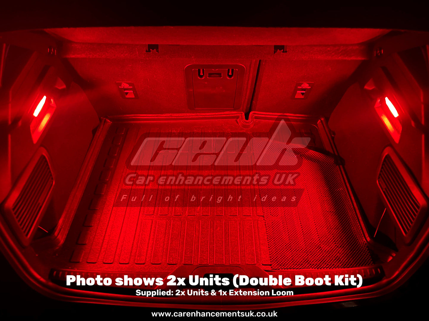 Enhanced Edition Double Boot Light Kit - Full Replacement LED Boot Unit - MK4 / MK4.5 Focus