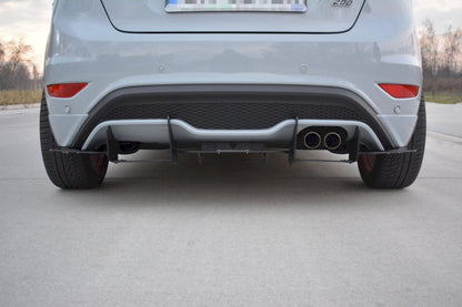 Maxton Design - REAR DIFFUSER FORD FIESTA MK7 ST FACELIFT (2013-2017)