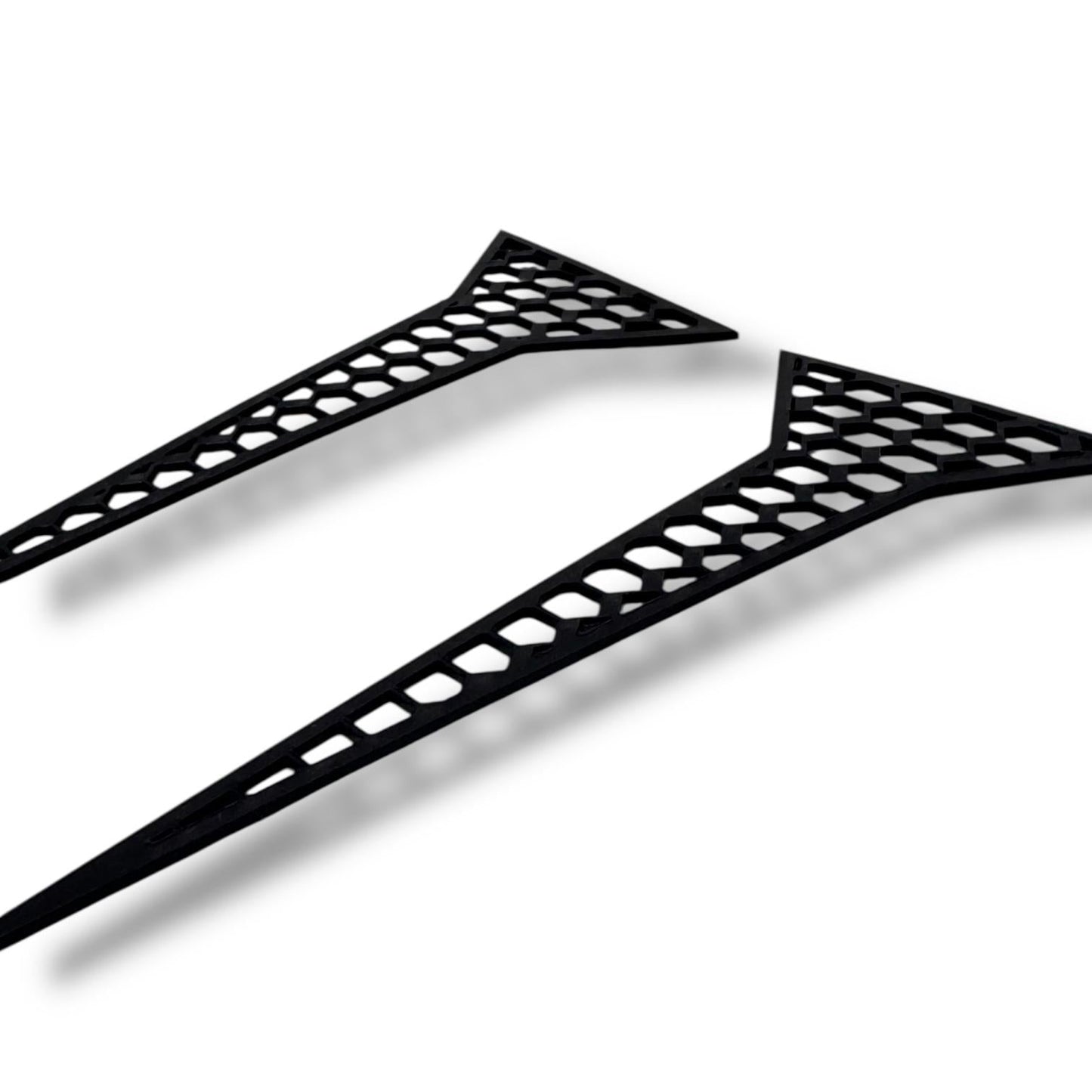 Ford Fiesta MK8 & 8.5 (All Models) Rear Window Side Cover (Hex Design)
