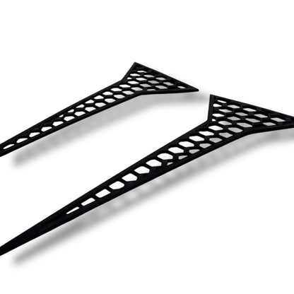 Ford Fiesta MK8 & 8.5 (All Models) Rear Window Side Cover (Hex Design)