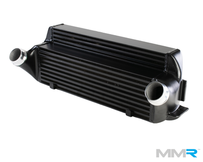 MMR High Performance Intercooler FMIC for BMW N55 F2x F3x (F20 F21 F22 F30 F31 F32)  M135i M235i 335i 435i  Stepped Bar & Plate, Direct Fit Front Mount