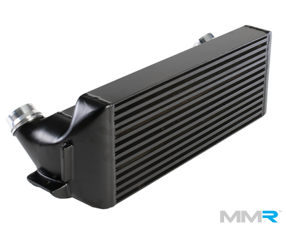 MMR High Performance Intercooler FMIC for BMW N55 F2x F3x (F20 F21 F22 F30 F31 F32)  M135i M235i 335i 435i  Stepped Bar & Plate, Direct Fit Front Mount