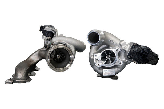 Mosselman MSL75-95 Twin Turbochargers for BMW M3/M4 G80 G81 G82 (S58) – Drop-In/Direct Bolt-On, Plug-and-Play Hybrid MHI Turbo Kit, Stage 3 Big Turbo Upgrade, OEM-Fit Replacement, Up to 950 HP