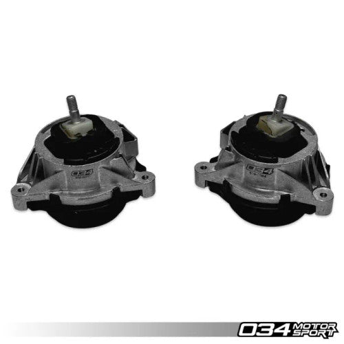 034Motorsport Street Density Engine/Motor Mount Kit 60A Upgrade - BMW F20 F21 F22 F23 1/2 Series, F30 F31 F32 F33 F34 F36 3/4 Series, F87 M2, E90 E92 E93 M3 - Uprated Rubber Performance OE Replacement Set