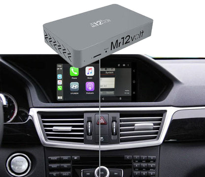 Mr12Volt P2000-NTG30MM Mercedes S-Class W221 & CL C216 (W216) COMAND NTG 3.0/NTG3 Apple CarPlay & Android Auto Retrofit Kit – Wireless/Wired MOST Fibre Optic Interface & Bluetooth, Harman Kardon Compatible – 2006–2008 Pre-Facelift UK
