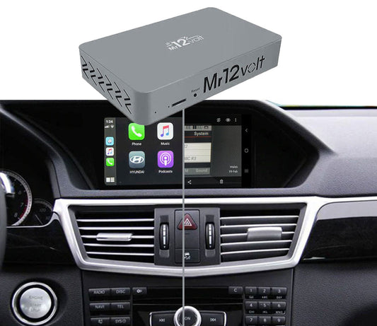 Mr12Volt P2000-NTG30MM Mercedes S-Class W221 & CL C216 (W216) COMAND NTG 3.0/NTG3 Apple CarPlay & Android Auto Retrofit Kit – Wireless/Wired MOST Fibre Optic Interface & Bluetooth, Harman Kardon Compatible – 2006–2008 Pre-Facelift UK