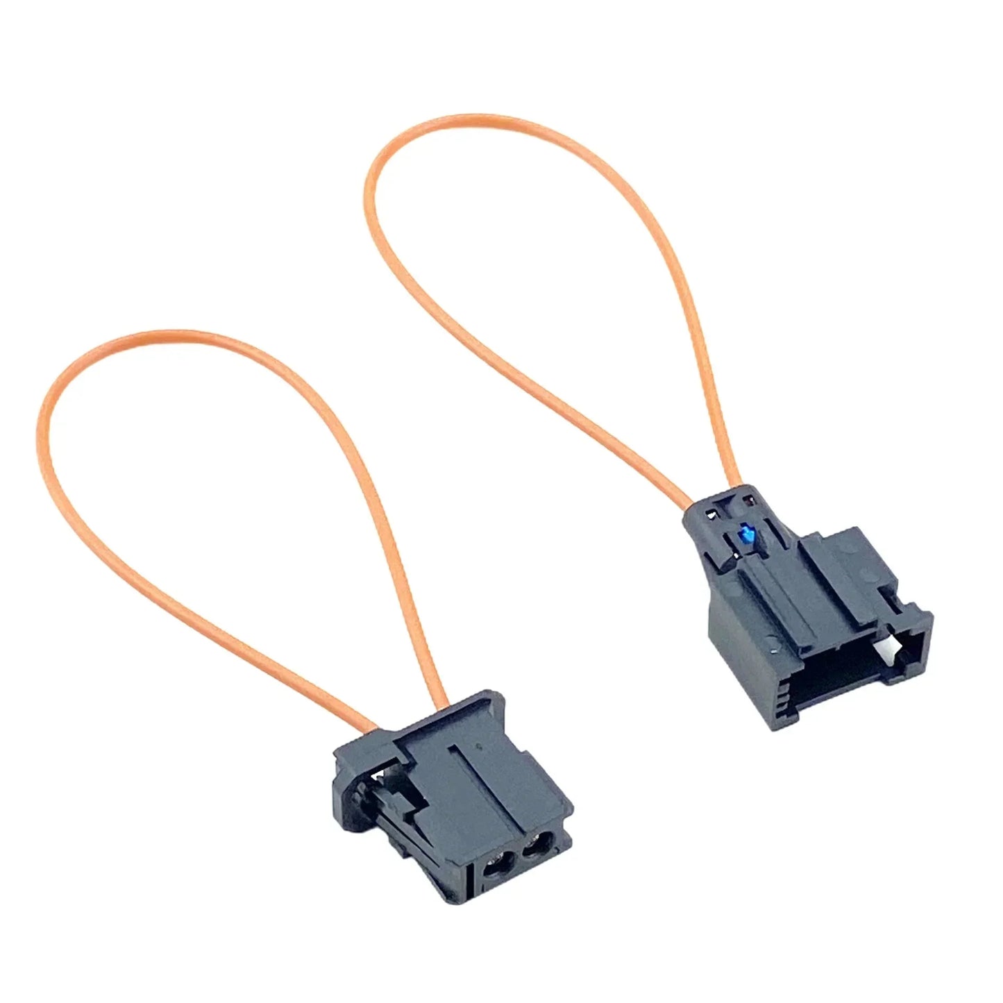 Mr12Volt MOST Fibre Optic Bypass Loop Connector Set (Male & Female)  MOST Bus Diagnostic Loopback for Car Audio/Infotainment, Standard MOST Connector, BMW/Mercedes/Audi/Porsche/Jaguar/Land Rover/Volvo/VW