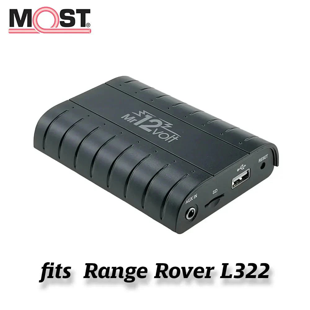 Mr12Volt P600 MOST Fibre Optic Bluetooth Streaming & Handsfree Interfa ...