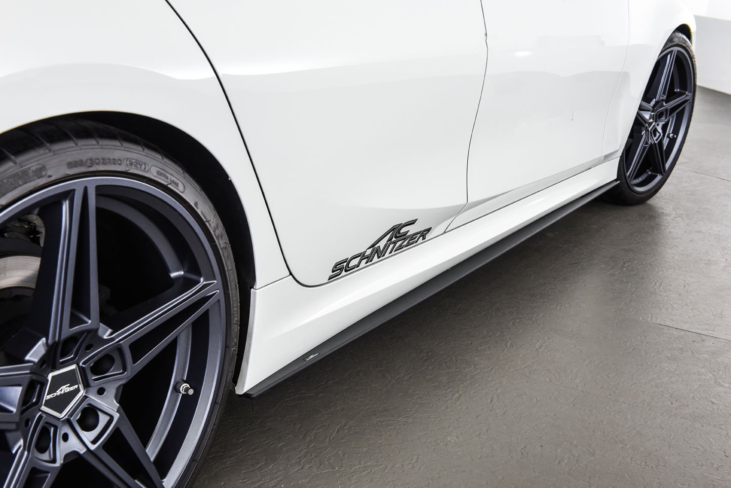 Genuine AC Schnitzer Matt Black M Sport Side Skirt Extensions Set for BMW 3 Series G20/G21 (2018+) Saloon & Touring/Estate – Sill Covers Rocker Panel Skirts/Aero Blades Kit – Fits 316d 318d 318i 320d 320i 330d 330e 330i M340i xDrive – 5171320310