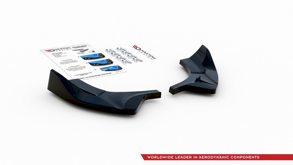 Maxton Design - REAR SIDE DIFFUSERS FORD FIESTA MK8/8.5 ST (2018-2024)